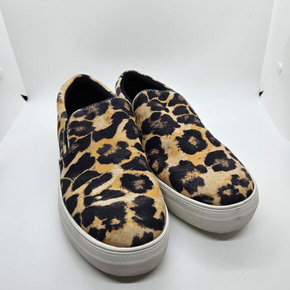 Steven Madden Cheetah Print Shoes Size 8 - Picture 1 of 8